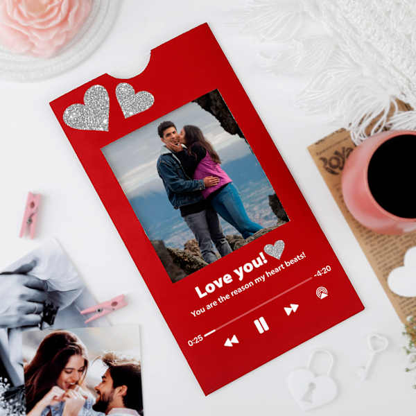 Love You Personalized Greeting Card