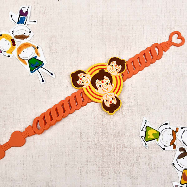 Lovely Cartoon Character Dial Kids Rakhi: Gift/Send Rakhi Gifts Online L11099870 | Lovely Cartoon Character Dial Kids Rakhi: Gift/Send Rakhi Gifts Online L11099870 |