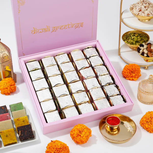 Luscious Assorted Barfi Diwali Combo