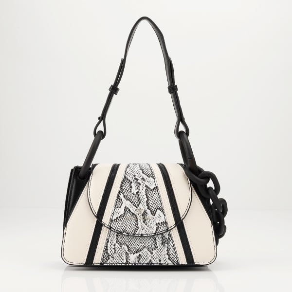 Luxe Desire Sling Bag With Detachable Strap - Ivory