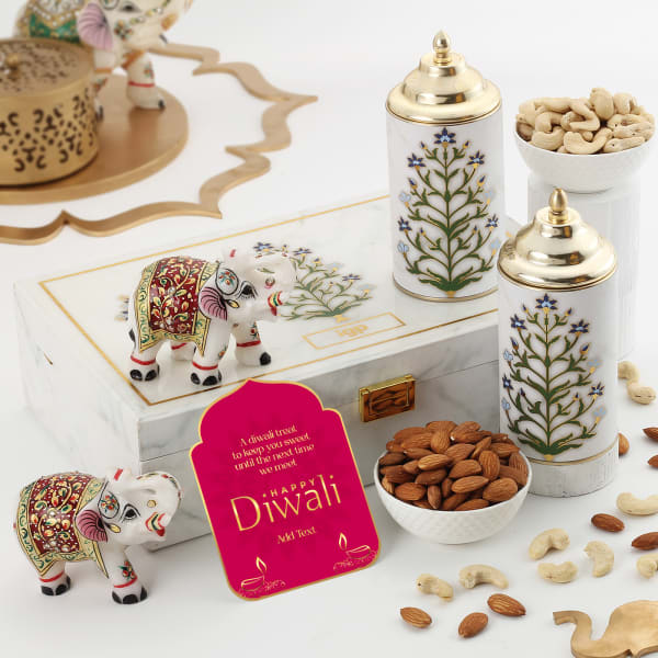 Luxurious Celebrations Personalized Diwali Gift