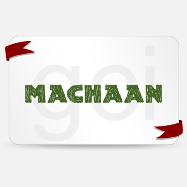 Machaan Gift Card - Rs. 1000