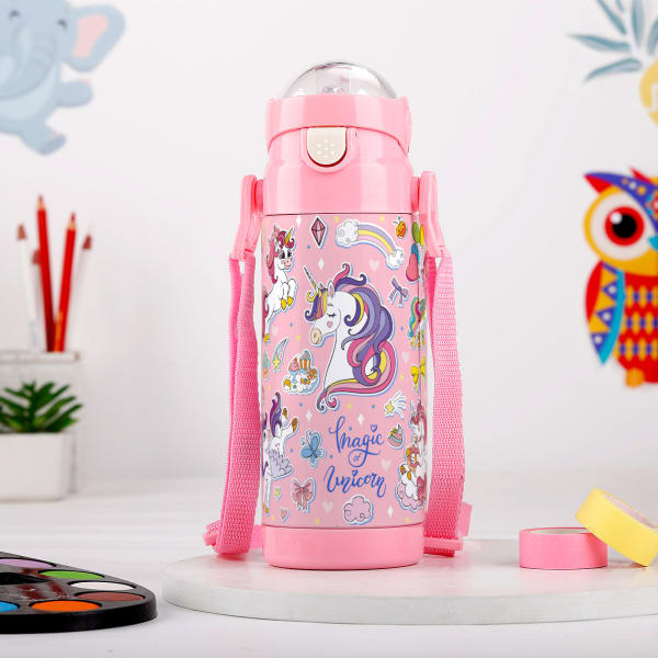 Magic Of Unicorn - Vacuum Bottle - Pink