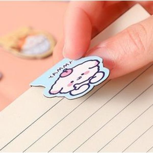 Magnetic Bookmark - Super Cute And Mini Animals - Single Piece
