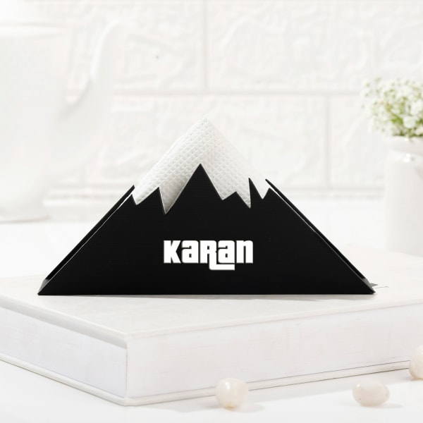 Magnificient Mountain - Personalized Tissue Holder