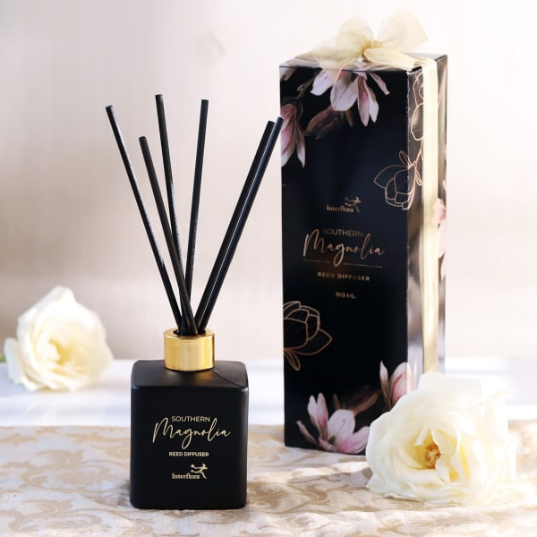 Magnolia Reed Diffuser Gift/Send Addons Gifts Online JVS1196445