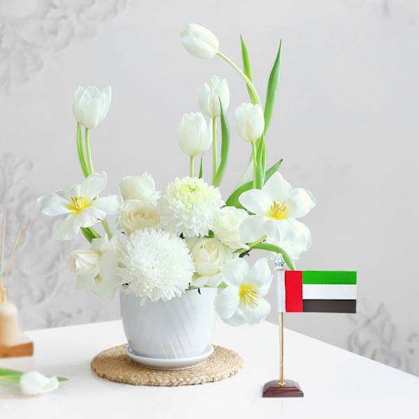 Majestic Floral Arrangement For UAE National Day