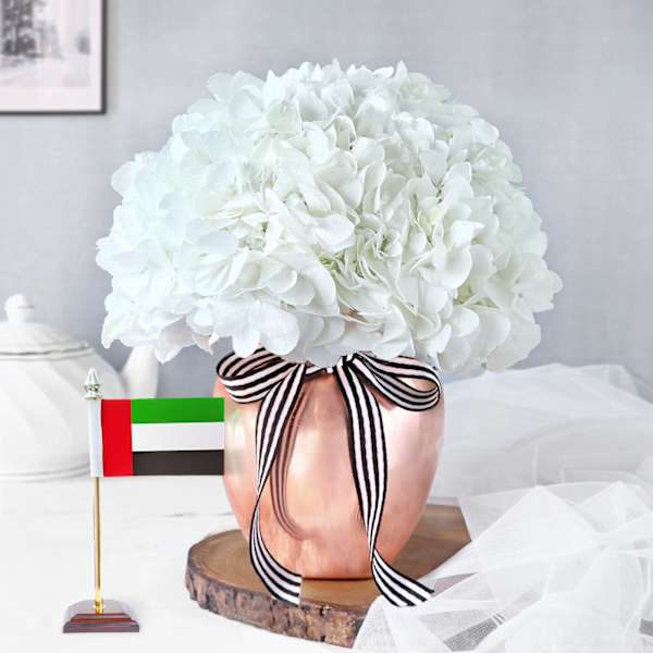 Majestic Hydrangea Elegance For UAE National Day