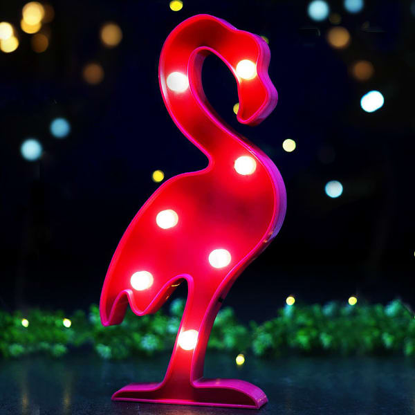Marquee Light - Flamingo - Big - Single Piece