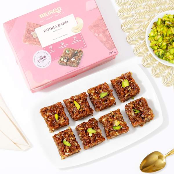 Masqa Desi Ghee Doda Burfi 200 g - OC