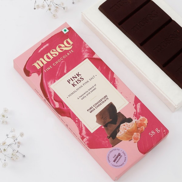 Masqa Pink Kiss Chocolate Bar