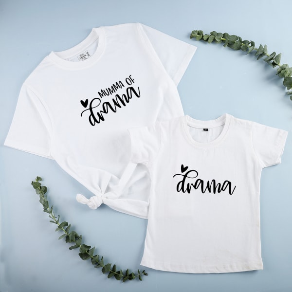 Matching Tees for Mom and Son