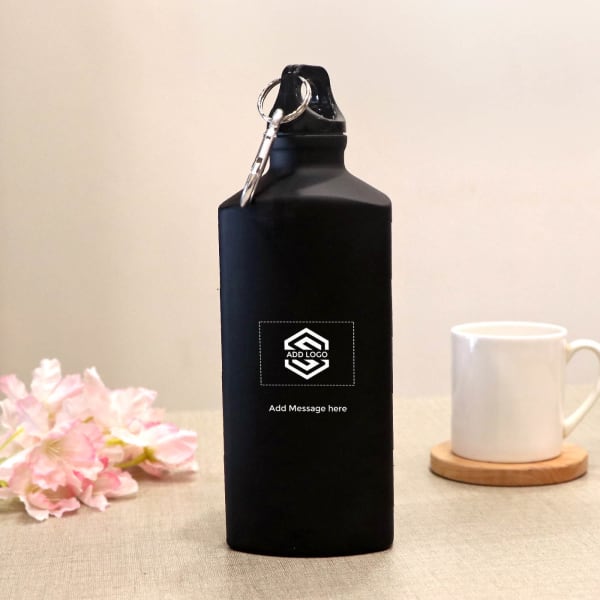 Matte Bottle (600 ml) - Customized with Logo and Message