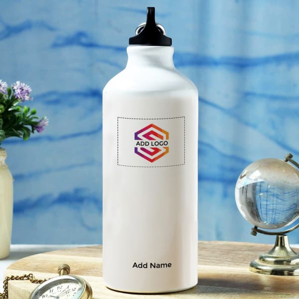 Matte Bottle (600ml) - Customized with Logo and Name