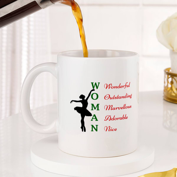 Meaning of Woman Personalized Mug