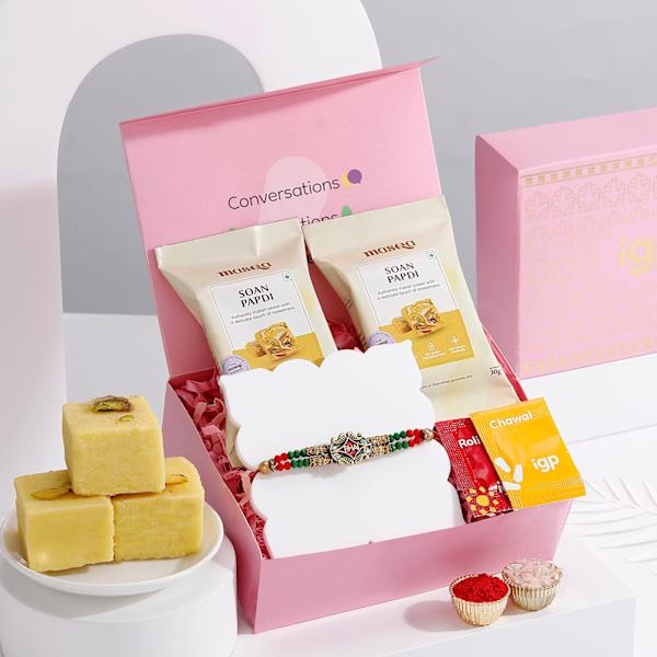 Meena Rakhi And Soan Papdi Bites