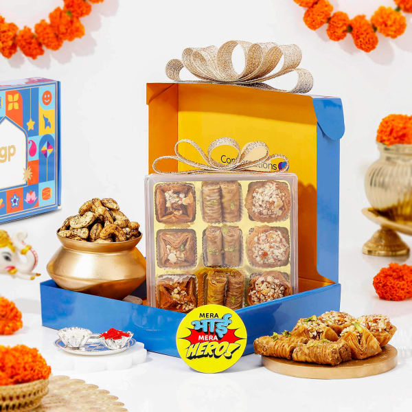 Mera Bhai Mera Hero Bhai Dooj Hamper