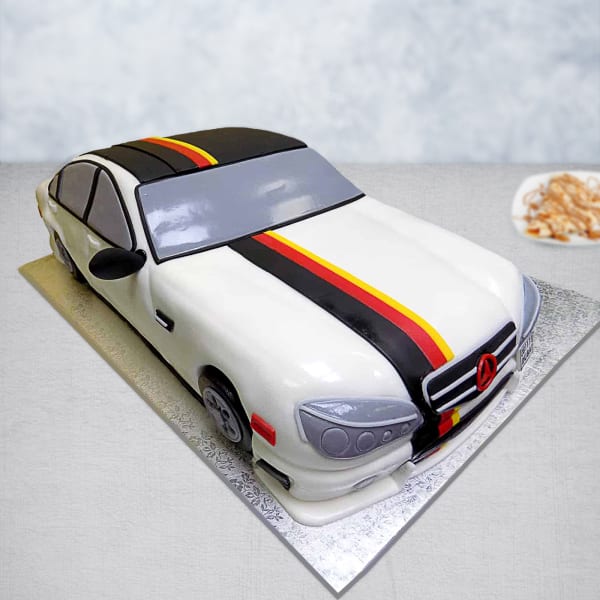 Mercedes Benz Fondant Cake (5 Kg)