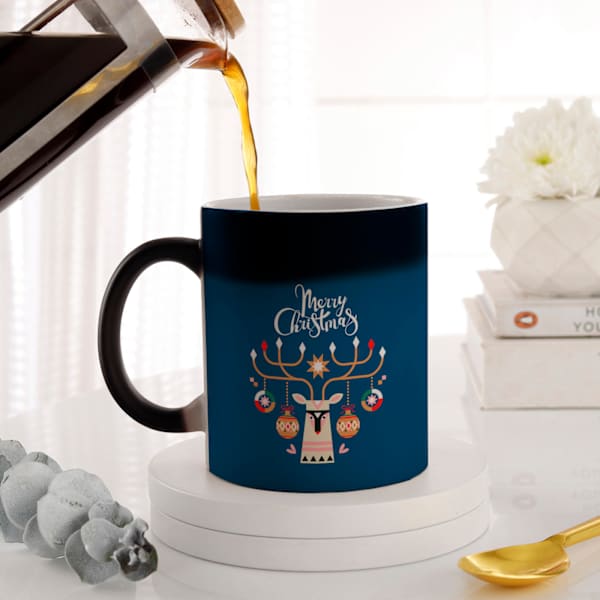 Merry Christmas Personalized Magic Mug