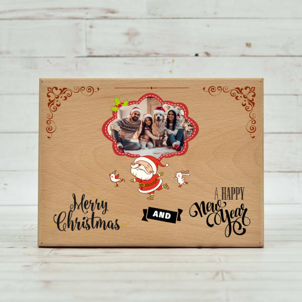 Merry Christmas Wooden Plaque