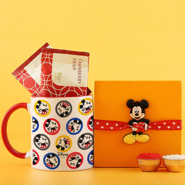 Mickey Mouse Rakhi Hamper for kids