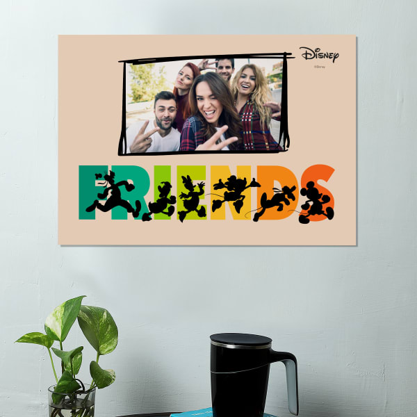 Mickey N Friends Personalized Poster