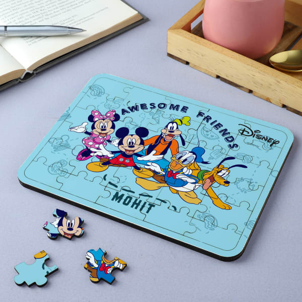 Mickey N Friends Personalized Puzzle