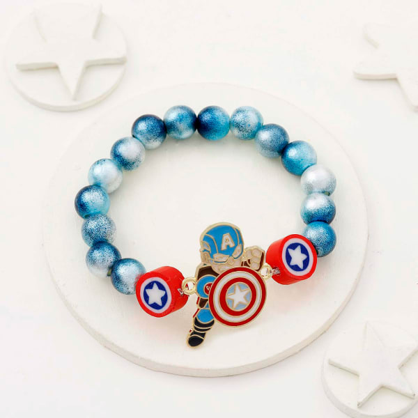Mighty Captain America Kids Bracelet