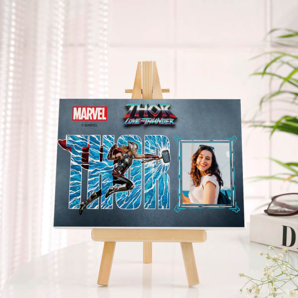 Mighty Thor Personalized Canvas