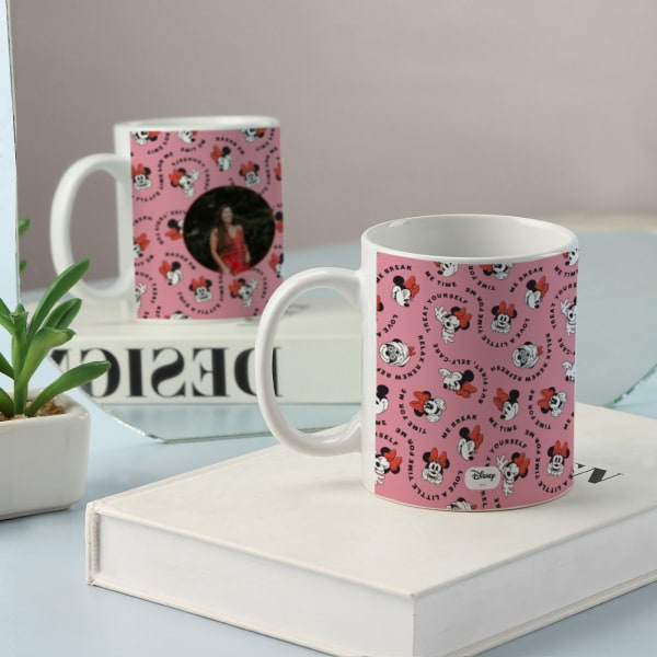 Minnie Mouse Is Love Personalized Mug