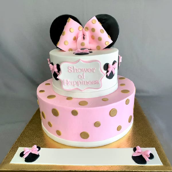 Minnie Mouse Themed Fondant Cake (5 Kg)