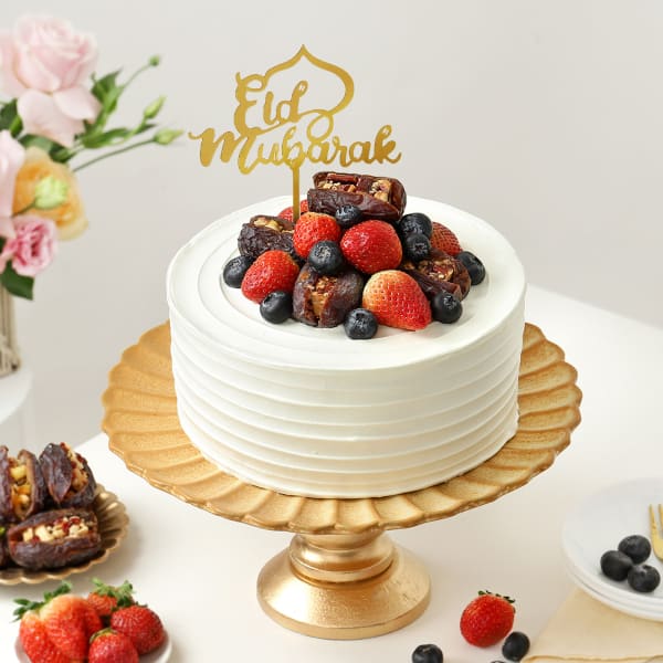 Mixed Berries Eid Special Vanilla Cake (1 Kg)