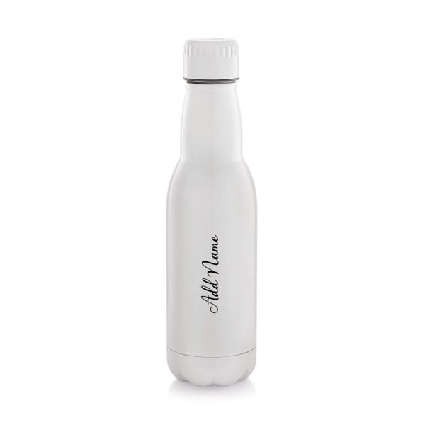 Modern Steel Bottle - Customized with Name