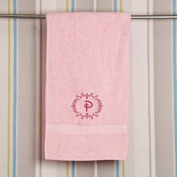 Monogram Embroidered Personalized Pink