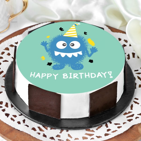 Monster Birthday Cake (1 Kg)