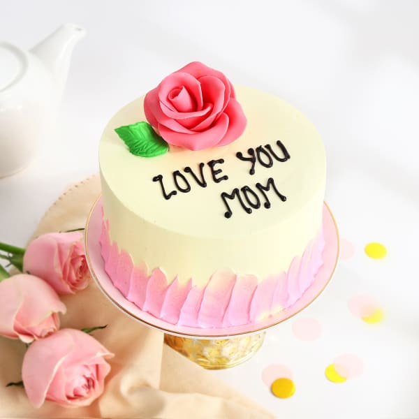 Mother's Day Love You Mom Mini Cake
