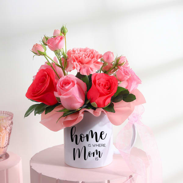 Mother's Day Mug Of Freshness Bouquet