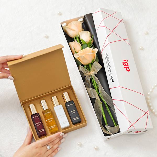Mother's Day Oudh And Roses Tribute