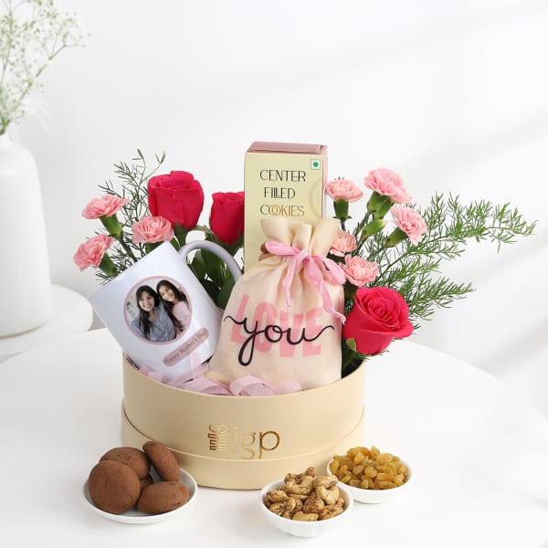 Mother's Day Personalized Bloom and Nourish Hamper