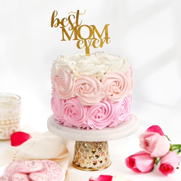 Mothers Day Floral Fantasy Cake (500gm)