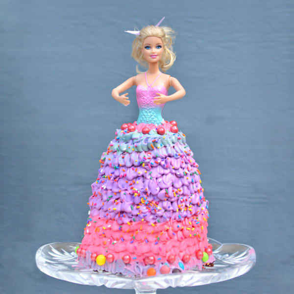 Multi Colored Designer Barbie Cake (2.5 Kg)