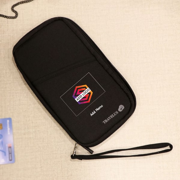 Multi-purpose Travel Accessory Holder - Customized with Logo & Name