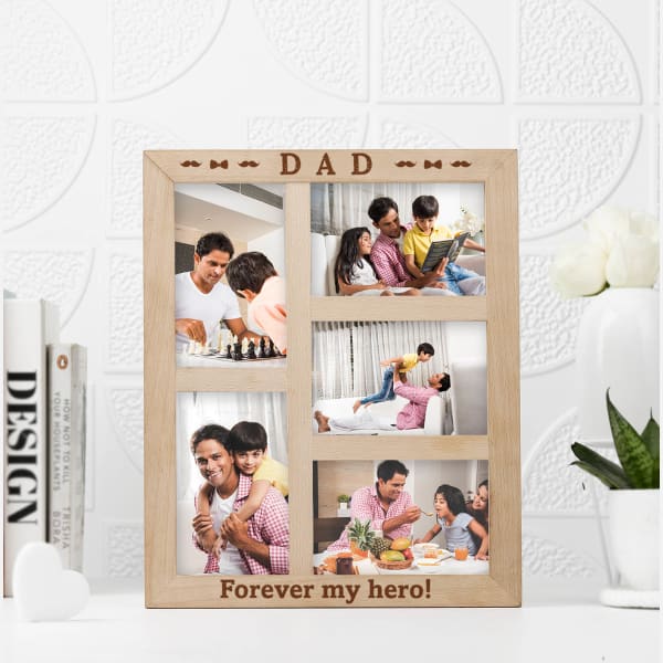 My Hero - Personalized Father's Day Photo Frame