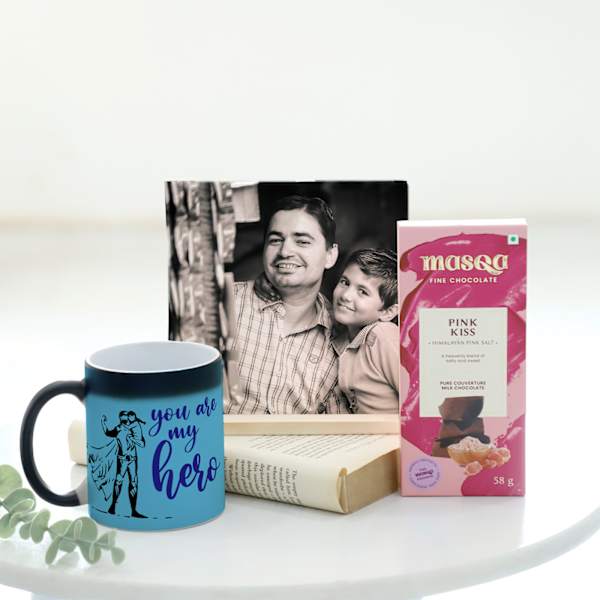 My Hero Personalized Memories Hamper For Father