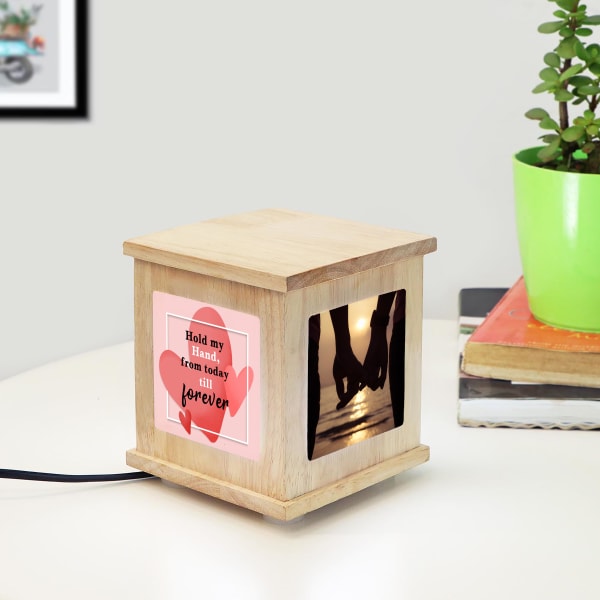 My Love Personalized Photo Cube LED Lamp