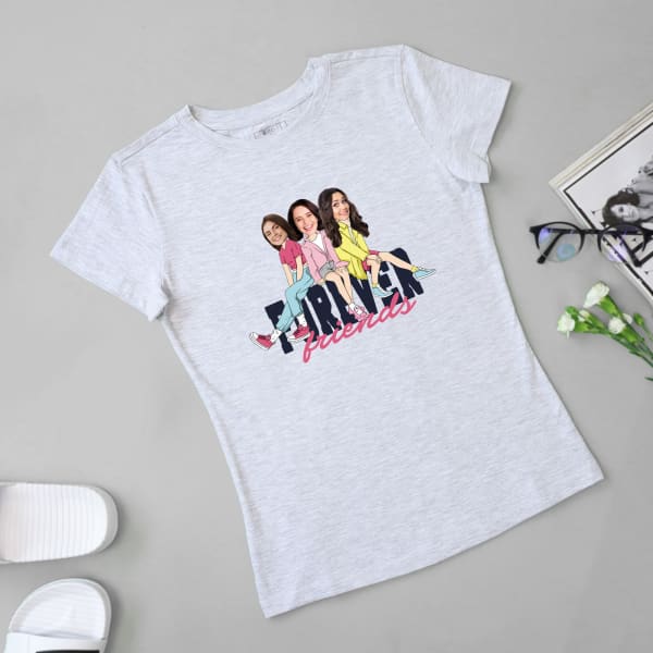 My Only Squad Personalized Tee For Women - Ecru