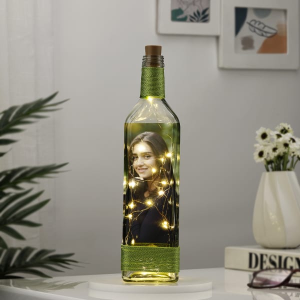 Mystical Green Personalized Glow Bottle