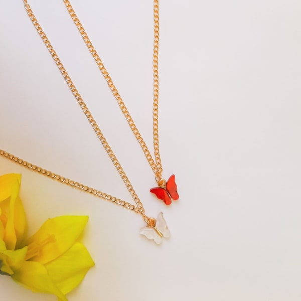 Necklace - Butterfly Charm - Single Piece