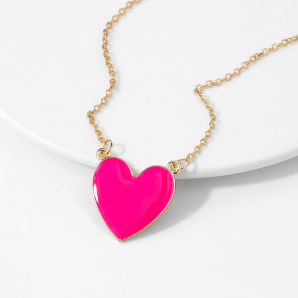 Necklace - Heart Charm - Single Piece - Juju Joy