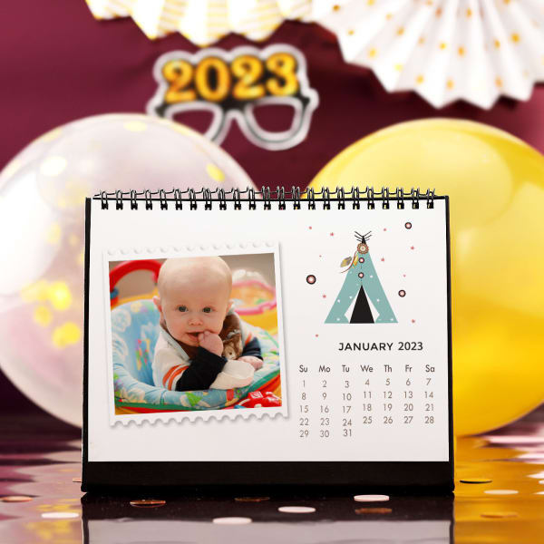 New Beginnings Personalized A5 Desk Calender